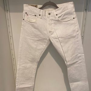Polo White Jeans (Slim Fit)